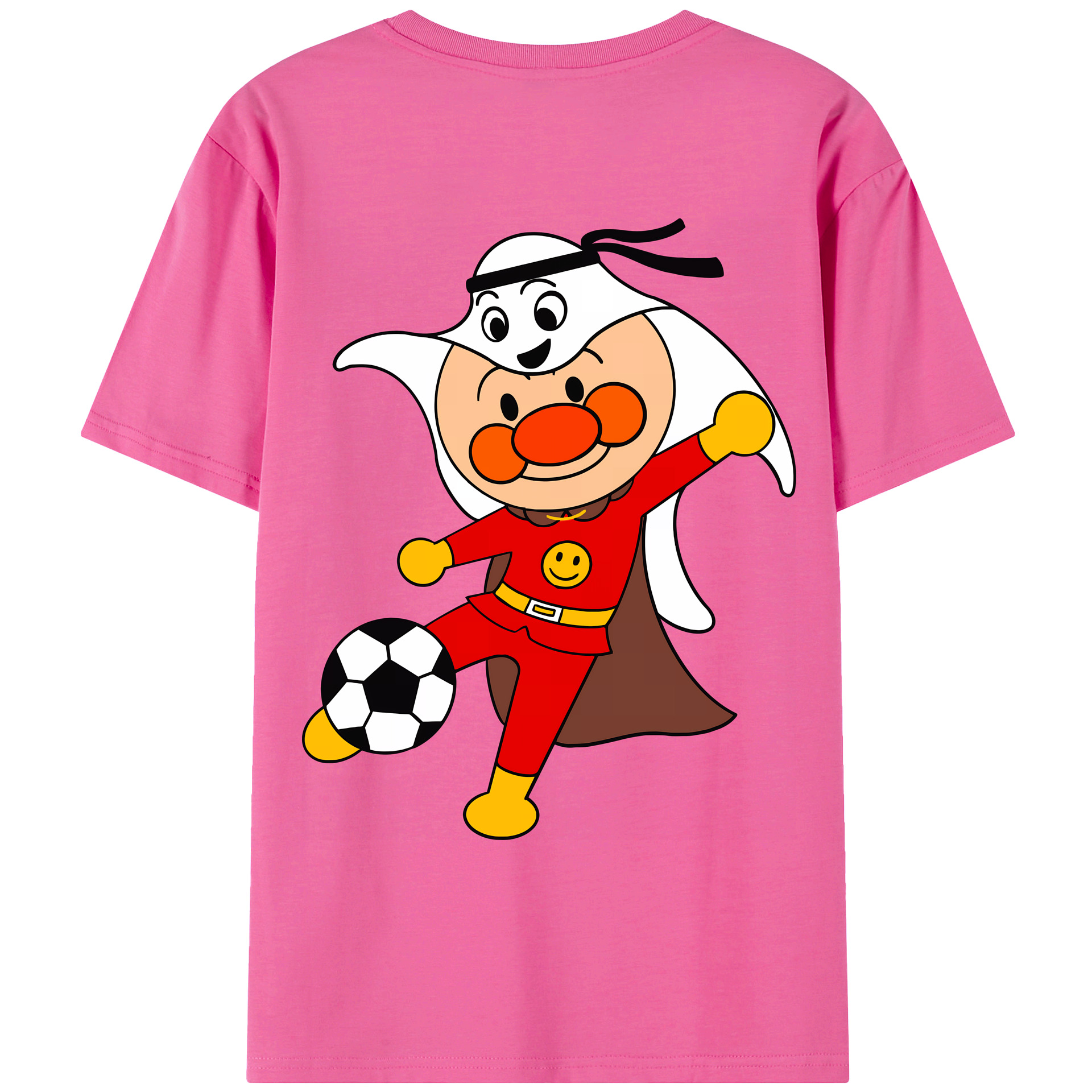 （画像用） アンパンマン Anpanman レディース半袖Tシャツ(バックプリント)